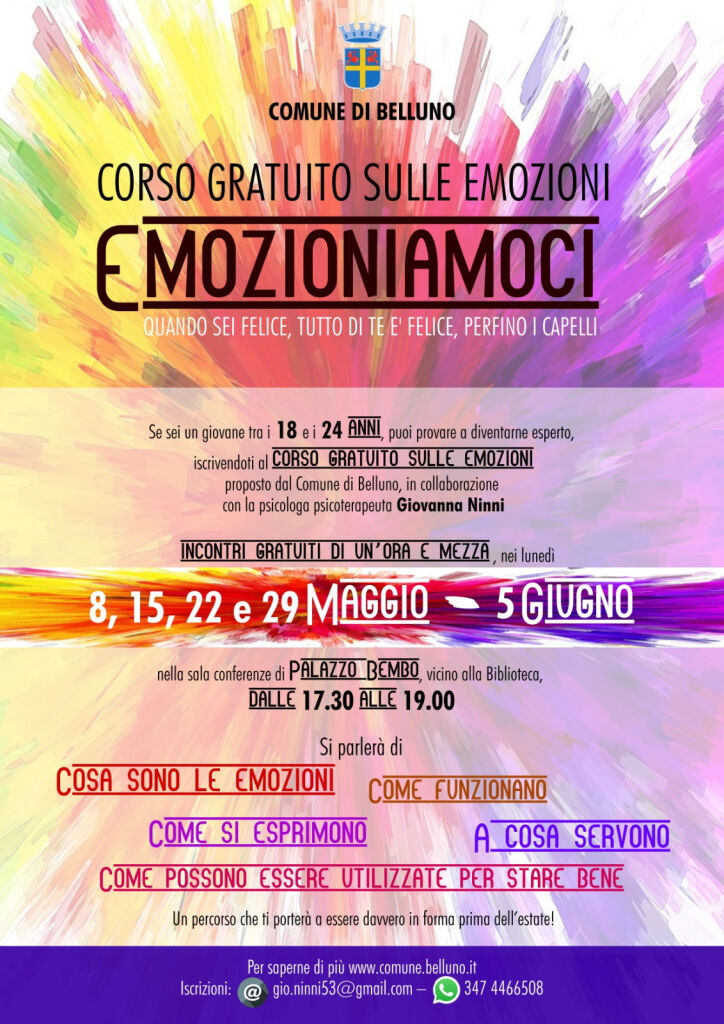 Corso gratuito sulle emozioni