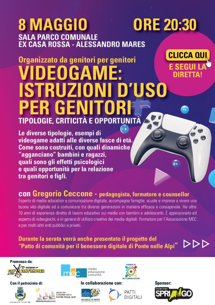 Videogame: Istruzioni d'uso per genitori